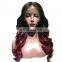 Body wave red hair extension virhin full lace wigs