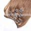 Wholesale Hair Afro Clip In Hair Extensions Silky Straight Wave Free Sample