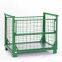 Heavy Foldable mesh container for warehouse