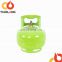 3kg Hydraulic gas container/ spherical tank / camping lpg cylinder with burner/ cooker/ stove