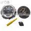 IFOB Car Auto Parts 3 Pieces Clutch Kit - Drive Pressure Plate Disc With Release Bearing For Peugeot 206 TU3JP4 826543