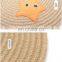 china supplier amazon hot selling hemp rope pet toy scratching pad board for cat