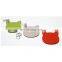 customized color size and design 5mm thickness  lanyard felt key holder