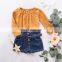 Newborn Kid Baby Girl Tops+  Denim Shorts Jeans Outfits Summer