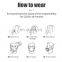 Protective Face Mask Alternative Mouth Masks Dust Mask Air Pollution Protection Personal Face Mask Earloop