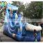 express double playground inflatable dolphin water slide for sale