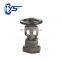 1/4"-4" API forged steel socket welded ends globe valve