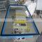 self closing heated glass door for refrigerator
