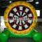 Funny Outdoor Interactive Games Round Giants Inflatable Sticky Football Dart Board Inflatable Dartboard