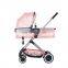 oem lightweight designed foldable children pram baby buggy compact stroller