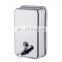 stainless steel soap dispenser satin or polished surface wall mounted refilling soap dispenser