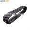 180X72X36 Rubber Track Kubota K007 Mini Excavator Rubber Track Compact Track Excavator