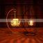 Retro pumpkin Candlestick holder European metal candle holder creative gift romantic wedding decoration
