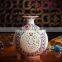 exquisite hollow - out ceramic flower vase