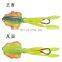 15cm 60g 3D Eyes Squid Lead Luminous Soft Lure Bionic Bait octopus lure with ears