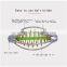 Stainless Steel Lead Fishing Lure Cage Fishing Accessories with spring