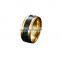 Fashion woman men stainless steel smart temperature rings