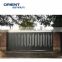 Customized aluminum slat fence panels aluminium privacy fence system for garden