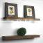 Hot selling handmade rustic wood floating wall shelves wall mounted