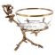 fancy luxury glass bowl with branches design