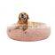 wholesale high end soft removable pink sustainable semienclosed pet beds & accessories