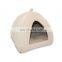 Manufacturer wholesale multi color detachable felt custom warm cute cat house pet for outdoor indoor