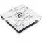2018 marble cardboard makeup empty magnetic eyeshadow palette packaging with mirror
