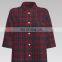 China Made Elegant Design Cotton Yarn Dyed Flannel Fabric For Tops
