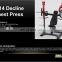 Home Weight plate loaded machine Heavy strength machine gym benches MND PL14 Decline chest press Weight Fitness Equipment Training