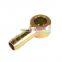 high quality straight fittings pipe copper fittings hose connector