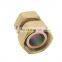 Top selling brass pneumatic hose copper swivel  copper hydraulic pipe fitting