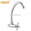 LIRLEE Single Handle Zinc Alloy Stainless Steel wall mounted sink water tap