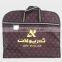 Newest Hot Selling Personalized Portable Leather Garment Bag for Suit