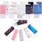 Custom Logo Black White Pink Folding Lipgloss Tubes Lipsticks Card Paper Packaging Box