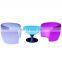 Luxury led bench 16 colors changing white plastic party table Nightclub LED Furniture Sofas club furniture nightclub lounge