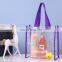 Stadium Approved Pvc Shopping Tote Bags Large PVC Clear Tote Bags With Handles For Work Sport