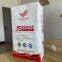PP woven bags with easily opened zip line on top for cement animal feed packaging