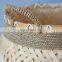 Hot selling Woven Natural Woven Bamboo Storage Basket Mixed Seagrass With Handle Decoration Wholesale Handwoven Made in Vietnam