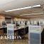 2000x200mm spring mounted hanging flat slim led panel light for office shop bank hospital library