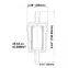 Fluorocarbon Borosilicate Glass Microfiber Element Microfiber Element (DIF-LNxx)