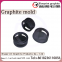 Graphite gas ducts for the photovoltaic industry