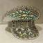 Tire creative bride white gauze hat headdress flower flower hat dress deserve to act the role of the party