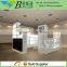 retail mall floor standing glass kiosk showcase for watch jewelry