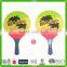 Professional Cheap Beach Racket with Wood Material