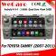 Wecaro WC-TC8006 Android 4.4.4 car stereo 2 din car pc for toyota camry stereo bluetooth