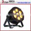 High quality outdoor 7*12W led waterproof par light / rgbwa uv 6in1 led par light / waterproof led uplights