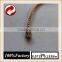 quality string seal tag, hang tag string, garment plastic seal tag apricot seal tag crystal beads string