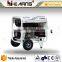 1.8KW portable diesel welding generator with 3 sockets