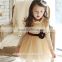 DHL free korean children dress for winter lace dress for girls slim princess dress for 2-8 years girls