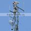 3-leg Guyed Mast communication tower for radio cell phone
